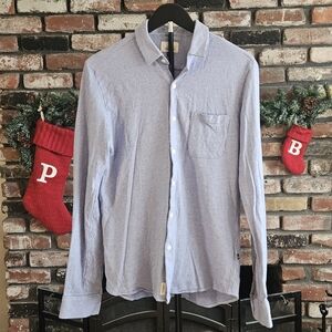 Civil Society Blue Stripe Buttondown Shirt